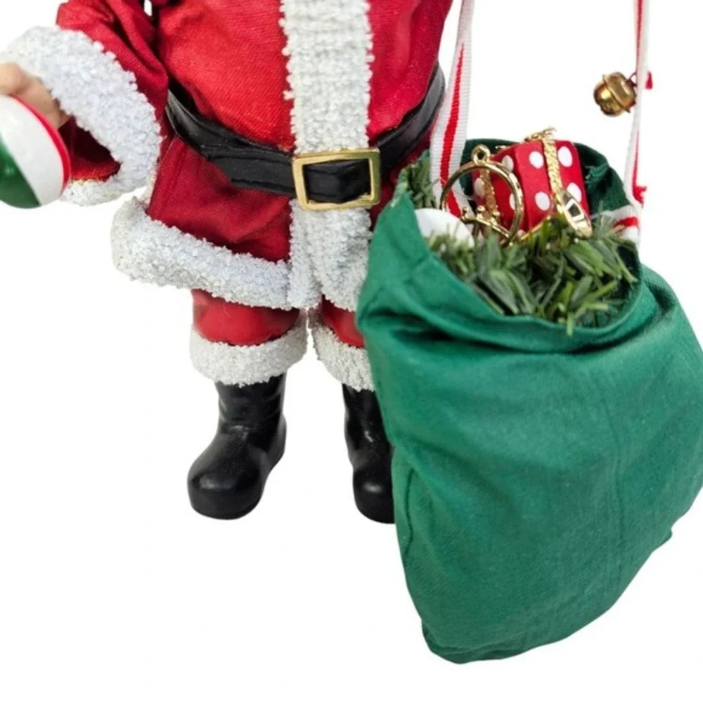 Possible Dreams Clothtique Santa Claus Full Pack Toys‎ Christmas Decor Vtg READ